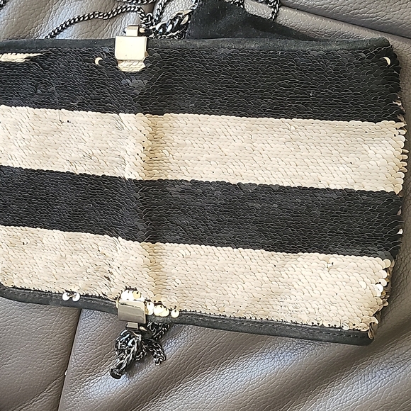 zara sequins shoulder bag - Picture 8 of 16